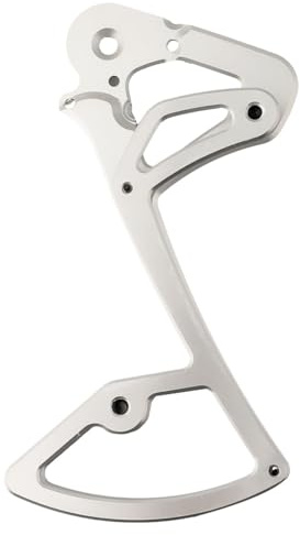 Emiif Fahrrad Elektro Schaltwerk Innenplatte CNC 7075 Aluminiumlegierung Kompatibel mit Garbaruk NX/GX/X1/X01/XX1/Apex 1/Rival 1/Force 1/Eagle Serie, Schwarz