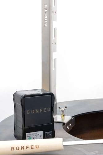 BonFeu Moteur pour rôtisserie – Moteur pour gril électrique assurant une cuisson uniforme – Idéal pour le poulet et les rôtis – Accessoire robuste pour gril BonBiza et Plancha (Moteur pour rôtisserie)
