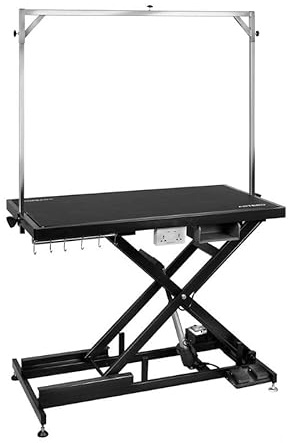 Artero Premium. Mesa eléctrica de Peluquería Canina – Mesa Profesional para Perros, Superficie Antideslizante y Estructura Estable para Grooming