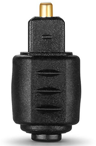 XZANTE Mini Adaptador De Audio óptico De 3,5 Mm Jack Hembra a Enchufe Digital Macho De Enlace para Amplificador