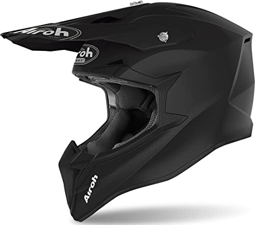CASCO AIROH WRAAP COLOR BLACK MATT M