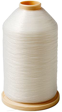 IPEA Filo in Nylon Trasparente 0.25 mm (Non Elastico) - Grande Bobina da ben 5000 metri per Cucito, Braccialetti, Accessori - Filato Invisibile da Cucire per Collane e Perline - Spesso 0,25 millimetri