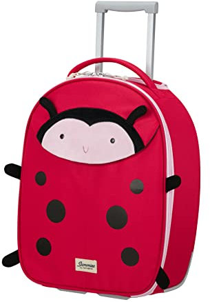 Samsonite Happy Sammies Eco - Upright XS Kindergepäck, 45 cm, 22.5 L, Rot (Ladybug Lally)