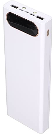 Zunate Power Bank Shell, 10W 10 X Battery Power Bank Case Kit Fai da Te Caricabatterie con Display LCD, Supporto Micro/Type C/USB