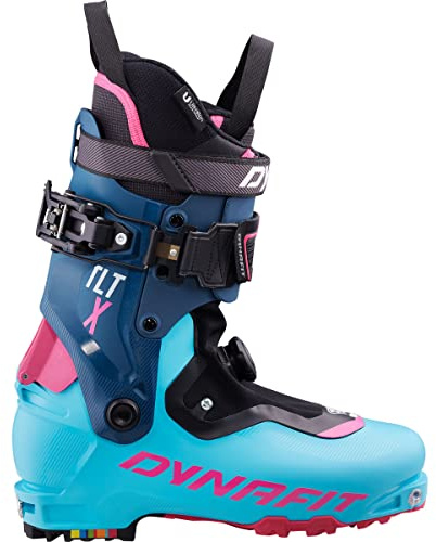DYNAFIT Damen TLT X Tourenskischuhe, silvretta-pink glo, 25,5