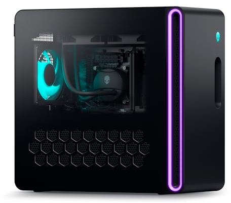 Alienware Aurora R16 Gaming Desktop - Intel Core i9-13900F, 32GB DDR5 RAM, 1TB SSD + 1TB HDD, NVIDIA GeForce RTX 4070 12GB GDDR6X Graphics, Windows 11 Home, 1 Year Premium Support - Basalt Black