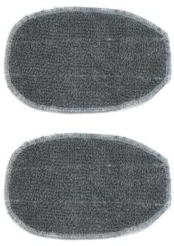 Livington SteamTouch Mikrofaser Pads 2 Stück. - Ersatzpads für Ihren Livington SteamTouch - Maschinenwaschbar