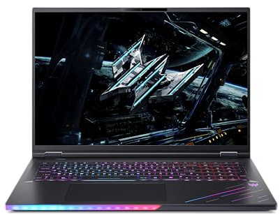 Acer Predator Helios 18 AI I PC Portable Gaming 18 WQXGA 250Hz I NVIDIA GeForce RTX 5080 I Intel Core Ultra 9 275HX I 64Go RAM I 1To SSD I Windows 11 Home I Noir I Clavier FR AZERTY I PH18-73-98FV