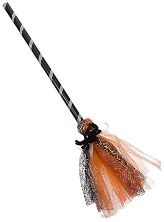 Vaguelly 1pièce Balai De pour Halloween Accessoire De Déguisement Décoration De Fête Et Cosplay pour