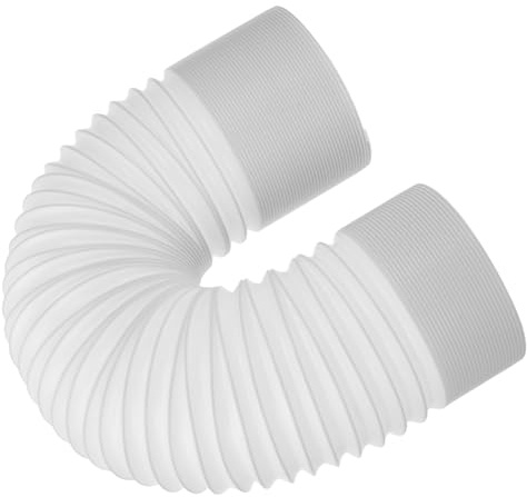 Warmhm Tuyau D’échappement Télescopique 150 Mm x 1,5 m Pour Climatiseur Mobile, Flexible Et Robuste En Pp Fil D’acier, Évacuation Thermique, Usage Domestique,