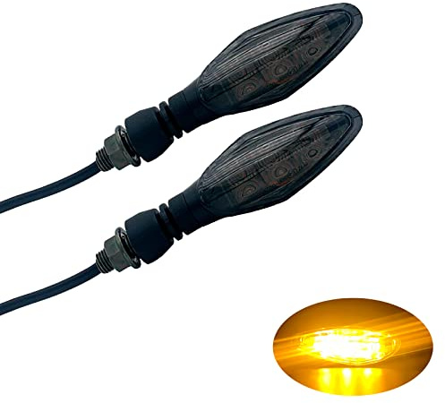 McGoing Motorrad dreht das Licht (Schwarz / 2 Stück, 3 LED)
