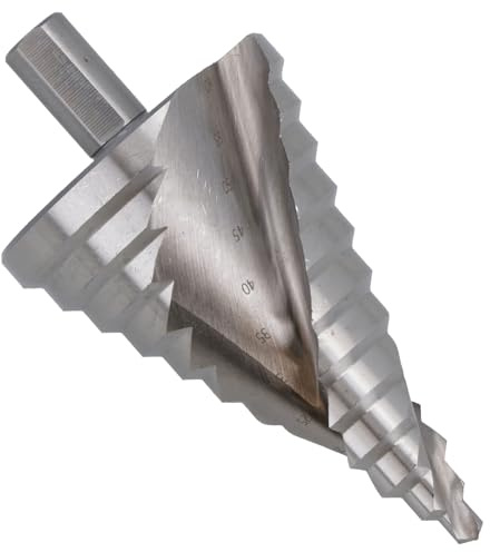 6-60mm Step Cone Drill 12 Step Hole Cutter HSS 4341 Finish Reamer 12mm Shank