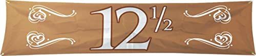 Banner 12,5 Petersilienhochzeit, Polyester, ca. 40x180cm