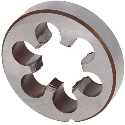 Utoolmart M20 x 1,0 metrische runde Schneidemaschine, Maschinengewinde, Rechtsgewinde-Schneideisen, hochwertiger legierter Stahl, 1 Stück
