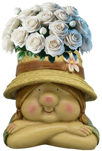 Pommerntraum ®| Blumentopf Pflanztopf Übertopf Kräutertopf Blumenvase Vase (Frau Erna)