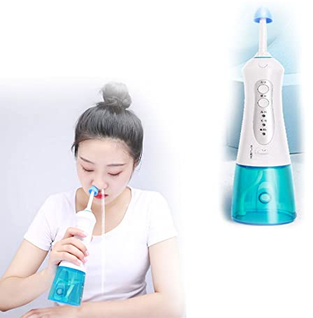 Pentola Elettrica Neti, Kit Per Il Risciacquo Del Seno Macchina Per Il Risciacquo Nasale Perfetto Sistema Di Lavaggio Nasale Da 200 Ml, Per Sollievo Dal Seno E Allergie, Adatto Per Adulti E Bambini
