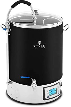 Royal CateringRCBM-40INFermentatore per Birra con Isolamento 40 l 2500 W 10-100 °C 2 23 Fermentatori Birra Fusto fermentatore per Birra