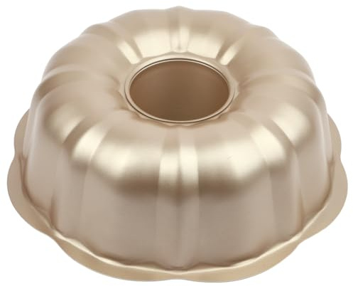 David Burke 9 Fluted Bake Pan – Carbon Steel Bundt Cake Pan – Bronze