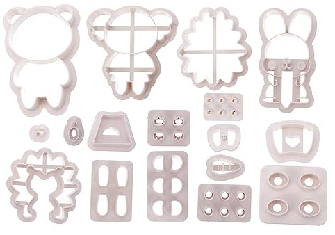HOLIDYOYO 4sets Unicorn Cookie Cutters Baking Molds Animal Shape Molds for Cupcake Cake Biscuit Decorations