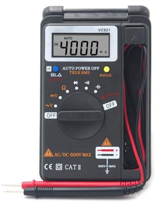 Multifunction Digital Multimeter Electronic Device Testing Tool Easy To Use Digital Multimeter ABS For Various Applications Voltages Current Resistance Meter