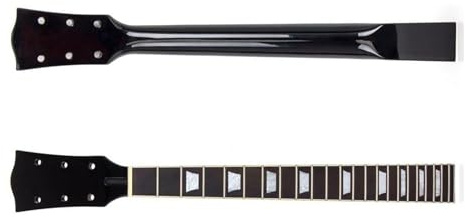 Mástil de guitarra DIY Mástil de guitarra eléctrica de arce de 22 trastes y diapasón de palisandro