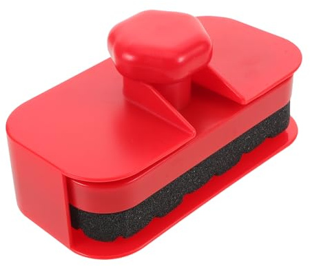 Yardwe Spugna per ceratura auto, tampone lucidante, applicatore di cera, tampone per dettagli con manico per lucidatura, spugna per cera, applicazione manuale, lucidatura