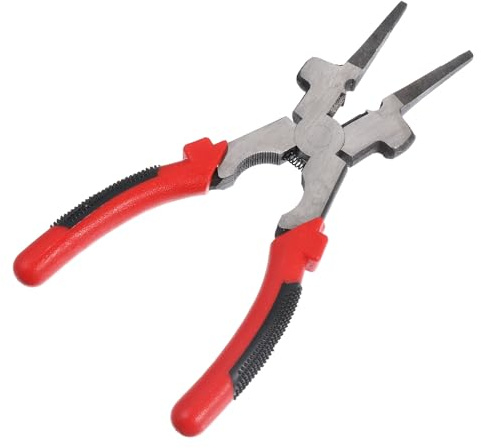 PENIKOKO Pinza per Saldatura Multifunzione in Acciaio Temprato da 8 Pollici Manici Precurvati e Design a Molla Strumento Ausiliario per Rimozione Spruzzi e Cablaggio per Officina e