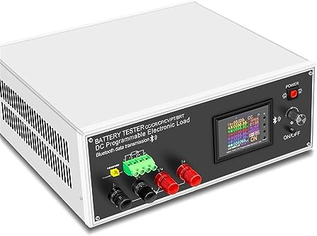 Tester della Batteria, DLB-600W 40A Monitor di capacità della batteria al litio piombo-acido Carico elettronico Tester di potenza Misuratore di scarica Strumenti di controllo auto(600W 40A)
