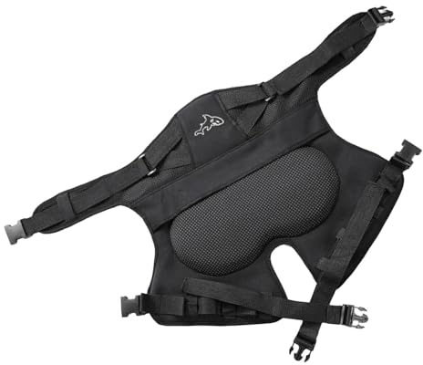 KIXZSAZ Dicke, atmungsaktive, tragbare Sport Schutzausrüstung mit verstellbarem Riemen, leichte Ski und Snowboard Schutzhose mit Aufprallschutz, gepolsterte Hose,
