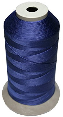 Sattlergarn Zwirn 14x2x3 Polyester 1000m dunkelblau Ø 0,3mm (5023)