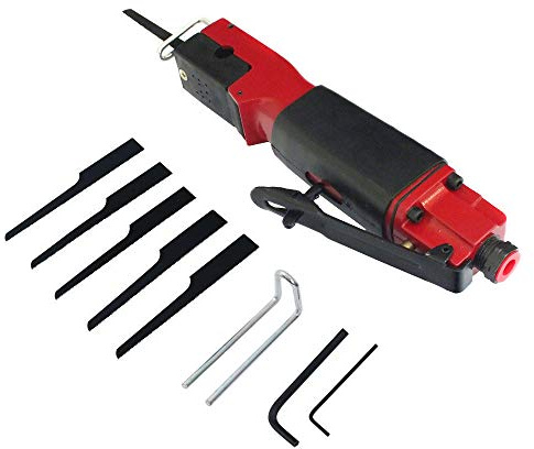 Voche® High Speed Reciprocating Air Body Cut Off Saw Body Shop Cutting Tool Plus 6 Blades
