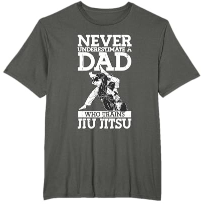 Brasiliano Jiu Jitsu Papà BJJ Misto Marziale Jiu Jitsu Gi Jiu Maglietta