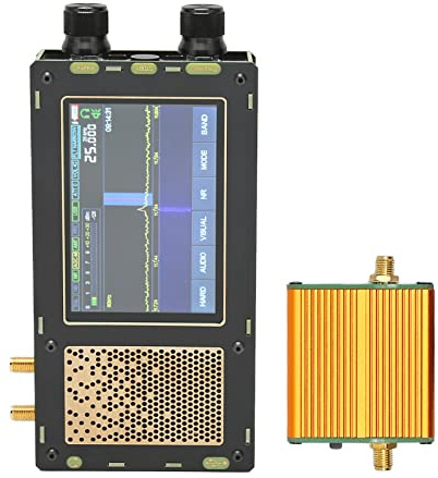 50 kHz Bis 2 GHz SDR-Empfänger, 3,5-Zoll-Touchscreen, SDR-Kurzwellenradioempfänger, MalachitSDR-Empfänger, 3600-mAh, SDR-Empfänger (Einzelner SDR-V3-Host)