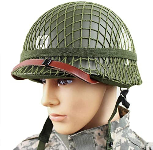 Agashi Ww2 Helm Us Army M1 Replika 2. Weltkrieg Militär Replika Helm Imitation Helme Ww2 Schutzhelm
