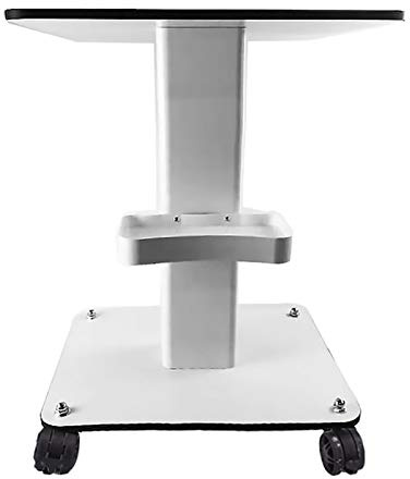 czyuRachel Kosmetikwagen Abs Salonwagen 2 Tiers Tragbar Beauty Salon Trolley Mit Rollen Salon Spa Rollwagen Für Schönheitsinstrument Für Schönheitsinstrument, Weiß