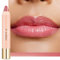 Oulac Pink Nude Lipstick - Moisturizing Lipstick Tinted Lip Balm for Dry Lips, Hydrating Creamy Lip Crayon & Blush - Lip Colour and Cheeks Makeup | 2.48g, Fruit Surge (02)