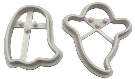 AKTOUR Anello per alimenti, modello domestico, per tagliare la pasta e la torta, tre strumenti di cottura per bambini, in silicone (bianco, 6,6 x 5,8 x 1 cm)