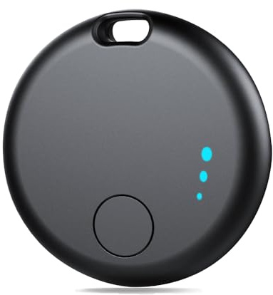 Tracker, Key Item Finders Pet Cat Dog Tracker Compatible with Find My APP (iOS Only), Smart Tracking Device IP67 Waterproof, Bluetooth Luggage Tracker for Suitcases Wallet Kids Children
