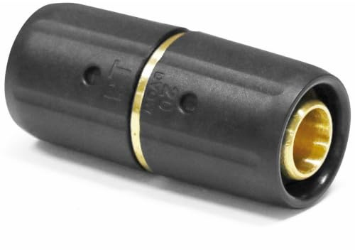Pipetec Steckfitting Kupplung 16 x 2mm - 16 x 2mm | für Mehrschichtverbundrohr und Aluminiumverbundrohr, DVGW Zertifiziert
