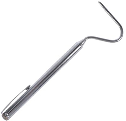 UPKOCH Gancho para Reptiles de Acero Inoxidable Retráctil 68 Cm Herramienta para Manipulación en Terrario y Captura Segura de Serpientes Pequeñas