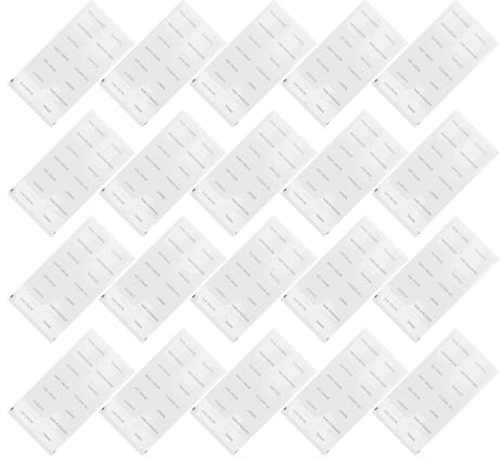 TOPPERFUN 20 Blatt Pvc Etikettenaufkleber für Reiseflaschen zum Beschriften Transparente Kosmetiketiketten für Shampoo und Conditioner Kompakt und Leicht für Badezimmer und Reisen