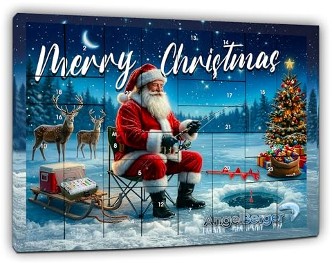 Angel Berger Adventskalender Weihnachtskalender Angelkalender (Angel Berger Adventskalender Allround)