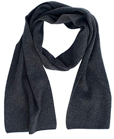 FosterNatur, Damen/Herren Merino Schal glatt, 100% Wolle Merino extrafein