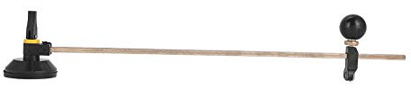 Glasschneider, Glaskreisrundschneider Glaszirkelschneider Rundglasschneider Einstellbar für Glaskeramikfliesen(80cm)