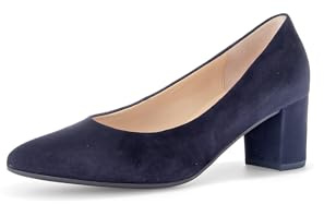 Gabor Klassiska pumps, dam klackskor, Blå atlantik, 39 EU