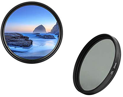 dHD Digital - Filtro polarizador CPL (37 mm, 37 mm)