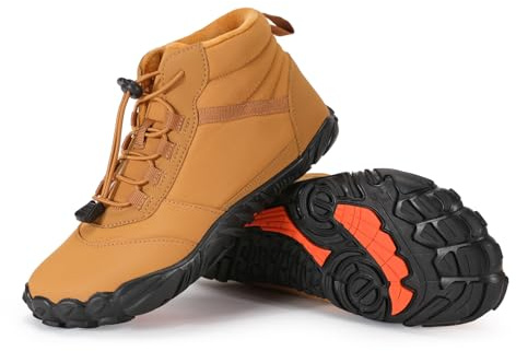 Imperméable Pieds Nus Chaussures Hiver Pro 2.0 Hommes Femmes Unisexe Minimaliste Trail Chaussures De Course en Plein Air Pieds Nus Chaussures Pieds Nus Chaussure Pieds Nus,Jaune,38
