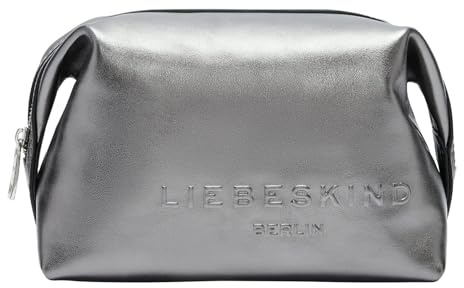 LIEBESKIND BERLIN Utensilientasche Kulturbeutel Elvira Silver Stone Pouchette Beauty Silver Stone anthrazit