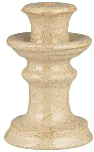 IB Laursen [W0724] Kerzenhalter f/Stabkerze Saga Creme - H: 15 Ø: 9,5