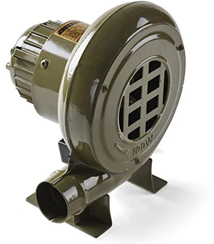 Soffiatore per forgia da fabbro, ventilatore elettrico per barbecue, ventilatore centrifugo elettrico per griglia, motore in filo di rame 220 V, asciugacapelli, per utensili da cucina per camino, camp